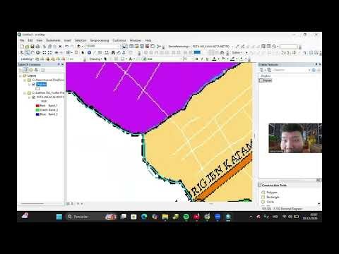 PEMBUATAN PETA ADMINISTRASI MELALUI FILE TIF DENGAN CARA DIGITASI