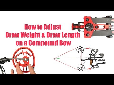 How to Adjust Draw Weight and Draw Length on a Compound Bow – Step by Step Guide