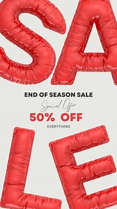 41K views · 291 reactions | End Of Season Sale  50% OFF in-stores ❄️ | talis | Facebook