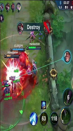 Heroes Arena, Fiorina Nature's Queen Highlights Gameplay Video #gameplaywalkthrough #mlbb #games