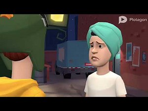 Cartman crying in Plotagon