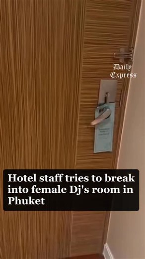 A hotel employee at a Holiday Inn Resort in Phuket allegedly attempted to break into a female DJ’s room late at night while she was alone. Credit: MIRINDA NALINRATTANAWADEE | straitstimes | Daily Express Malaysia
