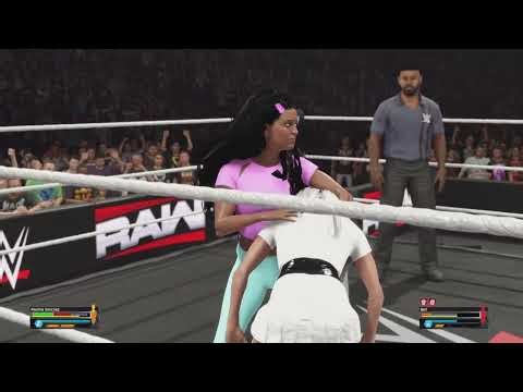 Paulina Sanchez Vs Bell #ppgd WWE 2K25