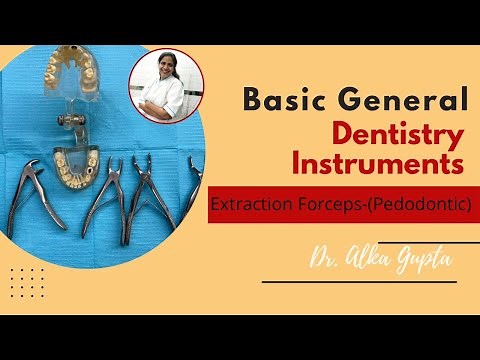 Tooth Extraction Forceps-Pedo(For Kids)|Identification|Use|Maxillary and mandibular Pedo Forceps