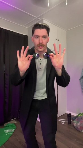 Funny Glasses: Indiana Jones Mustache and Round Glasses