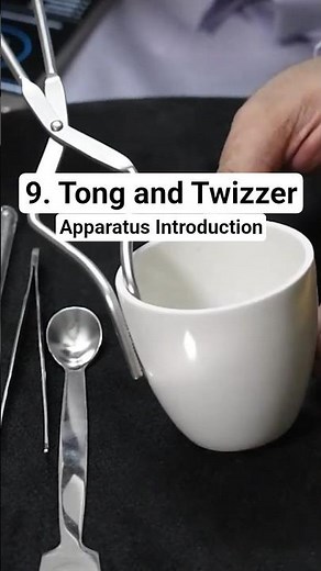 Tongs & Tweezers Explained | Introduction to Lab Apparatus | PBA / Federal Board Practical #shorts