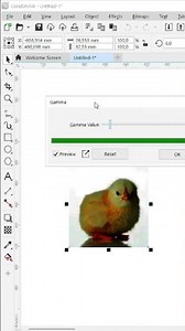 CorelDRAW'da resimi karanlıklaştırma #coreldraw #tutorial