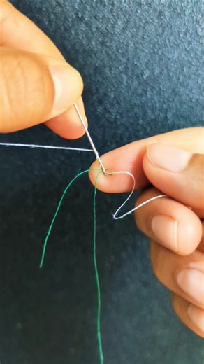 How to thread needle fast.