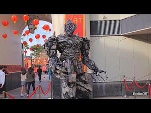 MegaTron at Universal Studios Hollywood - Lunar New Year Celebration