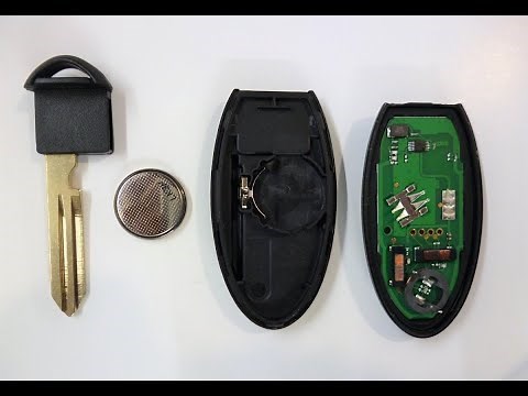 How To Change The Battery from a Nissan Versa Remote / JMK