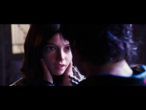 Alita: Battle Angel (2019) - Kissing Scene