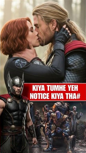 Marvel Hid This: Why Thor Was Missing at the Start of Wakanda Battle! #shorts