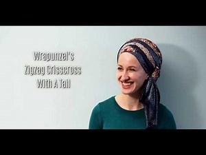 Zig-zag Crisscross With A Tail Wrap! Wrapunzel Tutorial!