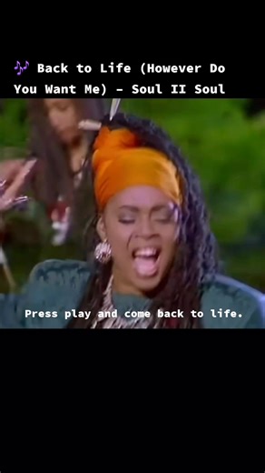 3.7K views · 274 reactions |  Back to Life (However Do You Want Me) – Soul II Soul That moment when the beat drops and your spirit wakes up ✨ 90s soul that still feels brand new. Press play and come back to life. #BackToLife #SoulIISoul #90sSoul #MusicNostalgia #goodvibesonly #musiclovers #ilovemusic | I Love Music | Facebook