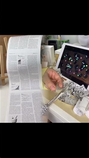 A portable printer that enables continuous printing of ultra-long documents!