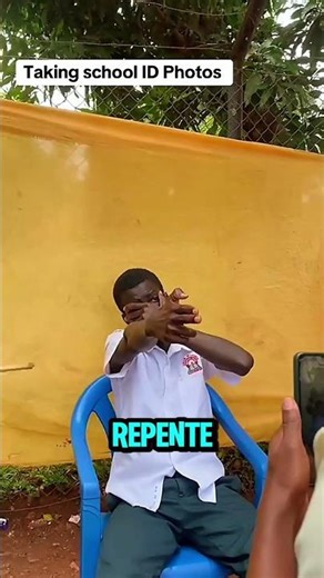 Ele fez caretas e depois CONGELOU! 📸😱 (@jinjamodernss4)#shorts