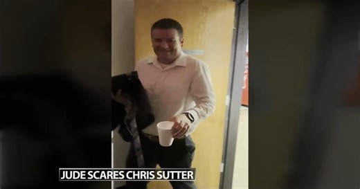 Jude Redfield pulls a Keith Kaiser, scares Chris Sutter in the makeup room