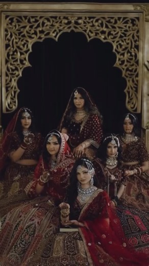 Reet Parhar | Calgary Bridal & Glam Makeup Artist on Instagram: "✨ HEERAMANDI: GRAND RECREATION ✨ What an unforgettable journey bringing this vision to life. From finalizing every outfit and detail to coordinating this entire team - this project took dedication, patience, and so much love. Thank you to everyone who put their heart into this project. Stay tuned for more… Hair & Makeup: @beautybyreetparhar Hair: @curlcouture.ca Photography & Videography: @focus7studio Wardrobe: @pallavibridalcoutu