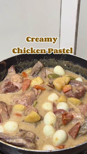 Delicious Creamy Chicken Pastel Recipe | Easy Homemade Dish