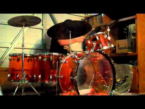 Led Zeppelin - The Wanton Song (Drum Cover) - Ludwig Amber Vistalite - w/o Music