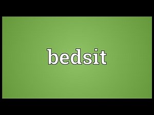 Bedsit Meaning