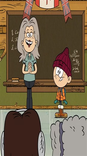 Lincoln Loud Joins Class for Math Fun