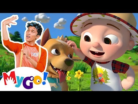 I Love the Mountains | CoComelon - Nursery Rhymes | MyGo! Sign Language For Kids | ASL