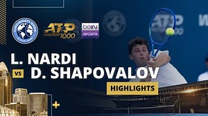 L. Nardi vs D. Shapovalov - Highlights | ATP Cincinnati Open2025