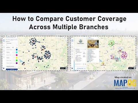 How to Compare Customer Coverage Across Multiple Branches #mapog #customer #coverage #multiple #área