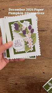 1.3K views · 638 reactions | The December Paper Pumpkin is gorgeous as is but I love using it to spark some creative ideas for alternative cards! | Stamping on the Back Porch | Facebook