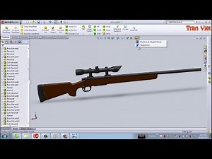 SolidWorks Tutorial : M24 Sniper Rifle