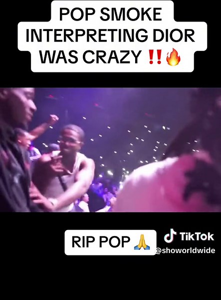 Pop Smoke Live Performance of Dior