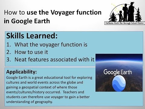 How to use Google Earth Voyager?