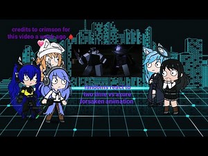 fandoms react to two time vs azure forsaken animation video
