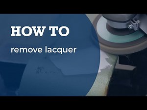 Removing lacquer (F-line Rebel One unitized)