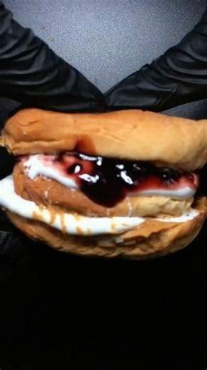 Big Mac style - Best Peanut Butter and Jelly Sandwich