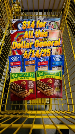 **“🛒 Dollar General BREAKFAST EDITION 🛒Here’s a super easy deal you can do this Saturday with your $5 off $25:🍳 Cereal 4/$8 — (2) $1 coupons🍓 Pop-Tarts 2/$5 — grab (4), use $3 off 4 coupon🥣 Nature Valley Granola Bars 2/$6 — $1 off 2 coupon👉 Pay just $14 tax after coupons & $5 off $25!🎥 Save this Breakfast Edition deal & let me know if you’re grabbing it! #DollarGeneralHaul #CouponingWithMarthaGranger #dollargeneral | Martha Granger
