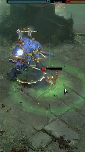 imperial Knight vs WARHAMMER 40K Ultramarines Space Marines Vs Aliens Orks MASSIVE BATTLE Gameplay