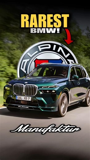 BMW XB7 Alpina 🔥 631HP Super Luxury SUV Explained! #bmw #suv #shorts