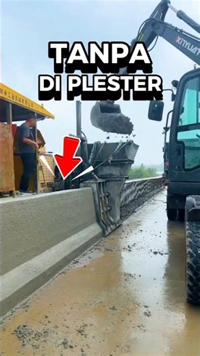TEKNIK KONSTRUKSI DENGAN MESIN SLIPFORM BETON INI BANGUN DINDING SUPER CEPAT TANPA PLESTER TAMBAHAN