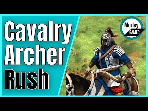 Is This Strat WORTH IT? AOE2 Fast Castle into Cavalry Archer Rush Build Order