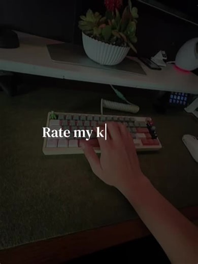 Wormier SK65 Aluminum with custom keycaps🤌 #keyboard #gamingontiktok #pcbuilds #wormier