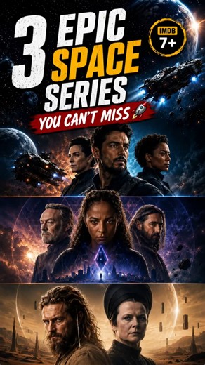 3 Epic Space Series You Can't Miss | IMDb 7+ #BestSpaceShow