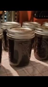 Homemade Concord grape jam the old-fashioned way without pectin.