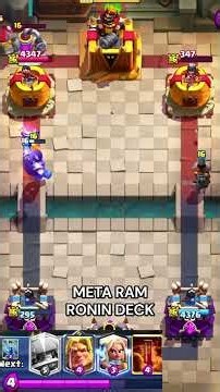 META RAM RONIN DECK #clashroyale #supercell #clash