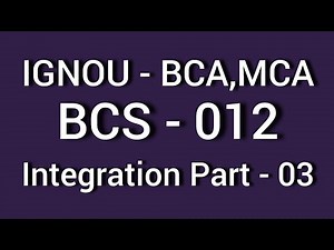 Steps to Integrate a given Function