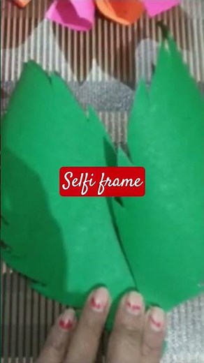 How to make a selfie frame at home