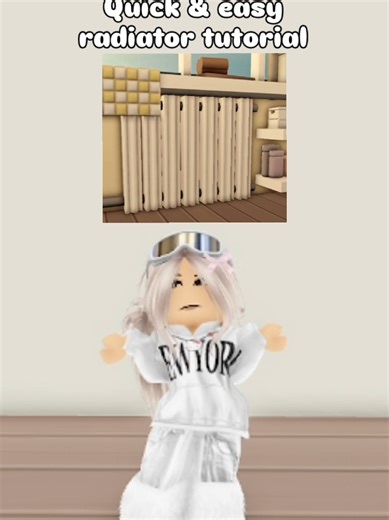 Quick & Easy Radiator Tutorial for Realistic Roblox Homes