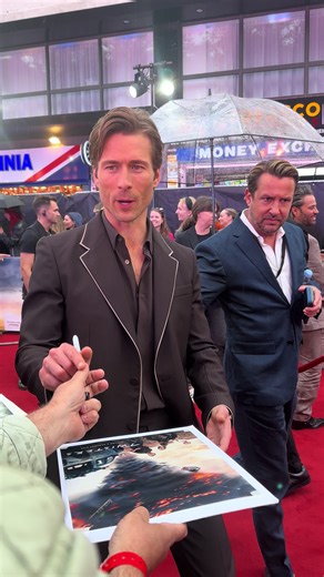 Throwback to Twisters Premiere with Glen Powell