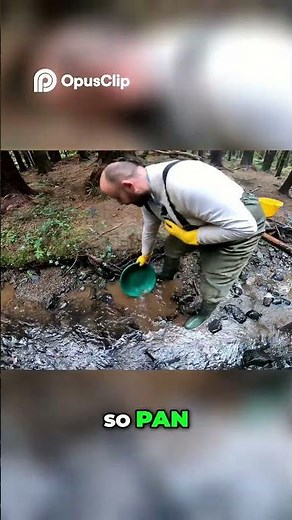 Gold Panning Tips Sample Panning a River Without Getting Soaked!